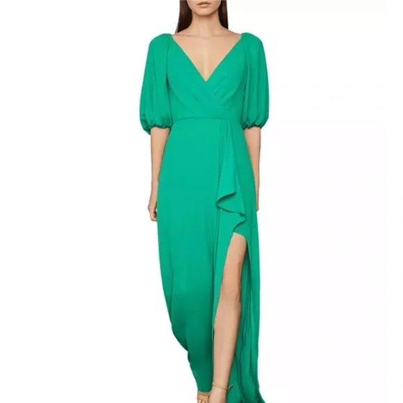 bcbg green wrap dress BCBG MAXAZIRA , Womens size XS, Wrap style